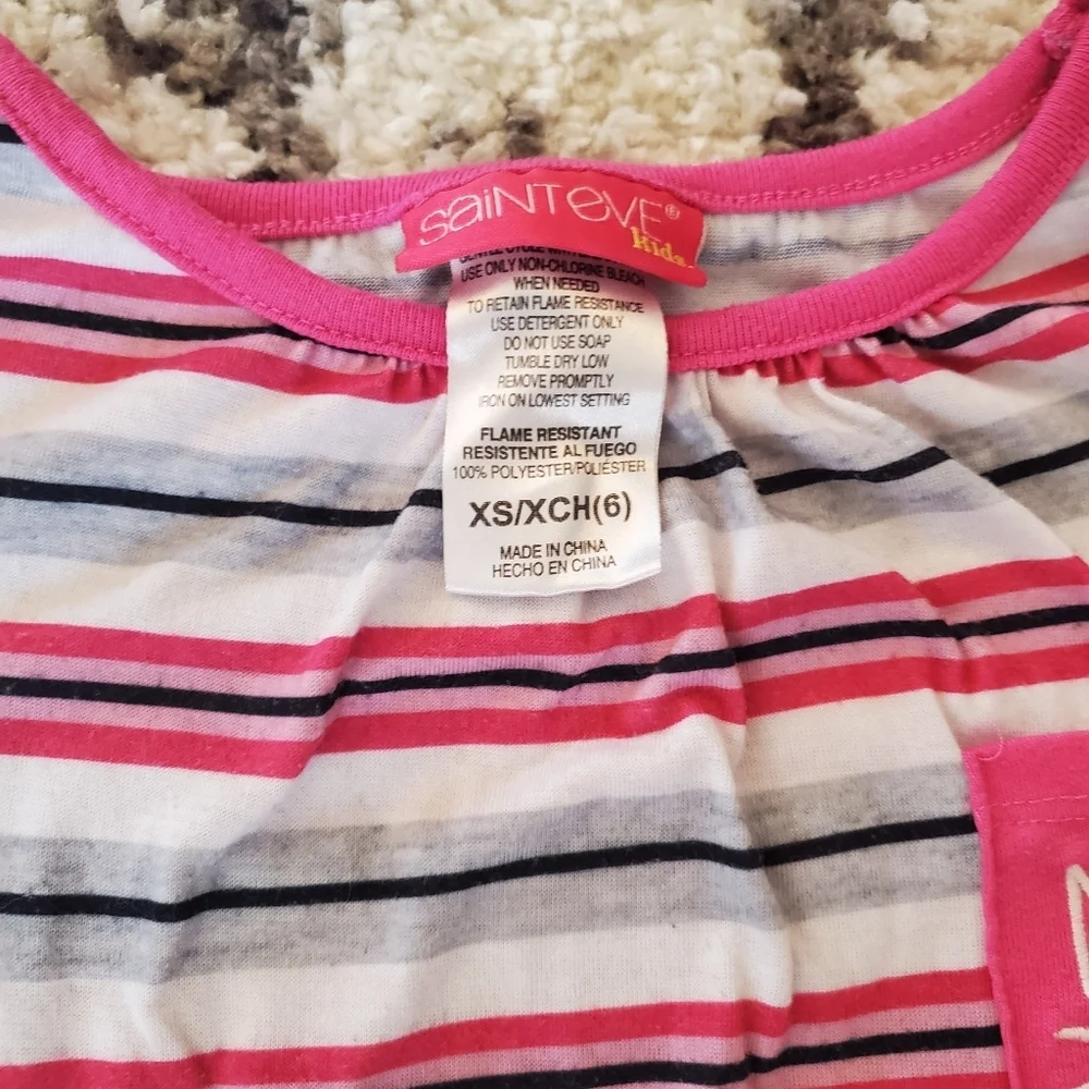 Girls 2pc Pj Bundle XS (6)